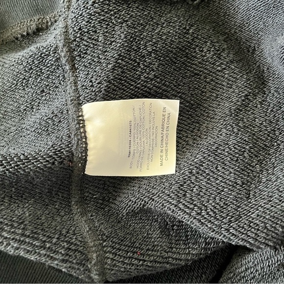 FRAGMENT x CONVERSE sz S Black Pullover Fleece Hoodie Long Sleeve Bolt - Picture 9 of 9